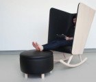 The Private Rocker by Herman Miller and Kyle Fleet Creates a Quiet Retreat In the Office
