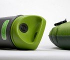 Pakmat is a Green Air Mattress that is Stored Inside its Own Air Pump