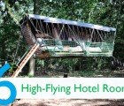 AirHotel: 6 High-Flying Hotel Rooms Made of Recycled Materials in Belgium