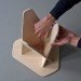 Green furniture, flatpack, side table, Andreas Kowalewski, Wedge table, green design, wedge side table
