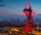 Anish Kapoor’s Recycled Steel ArcelorMittal Orbit Tower Now Complete in London
