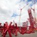 ArcelorMittal Orbit, Anish Kapoor, observation tower, recycled steel, recycled sculpture, london olympics