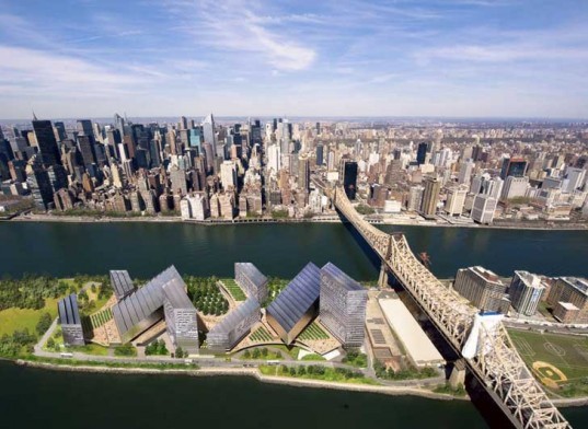CornellNYC Tech Building, Thom Mayne, Morphosis Architects, Cornell University, Roosevelt Island