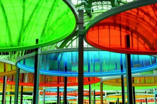 monumenta, daniel buren, grand palais paris, grand palais museum, installation art, colorful artwork, interactive sculpture
