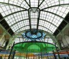 Daniel Buren’s Kaleidoscopic Structures Installed in Grand Palais in Paris