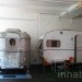 Hüttenpalast, caravan hotel, Vacuum cleaner factory, Berlin, Caravan, Hotel, Neukölln, vintage furniture, Ebay, wooden hut, Flea Markets, Architecture, Art, green Interiors, camping