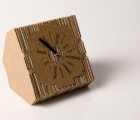 Eyktir is a 24-Hour Clock Made from Biodegradable Cardboard