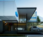 Modular Mazda Shipping Container Car Dealership To Be Built in Phases