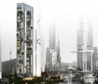 Twin Apartment Towers in Seoul are Joined by a Common Roof and a Bevy of Sky Gardens