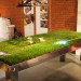 picNYC table, haiko cornelissen architecten, grass table, living furniture, green interiors, green furniture, sustainable furniture, green design, sustainable design, grass furniture, voos furniture, planter table