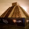 18,000 lb. Mayan Temple is the World’s Largest Chocolate Sculpture!