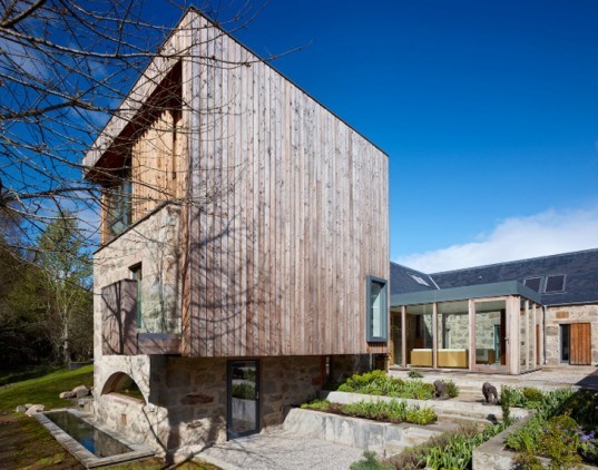 green design, eco design, sustainable design, Rural Design, The Mill, Scotland, adaptive reuse, historic mill, Lock Ussie