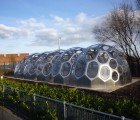 Modular SPACEPLATES Greenhouse Mimics the Geometry of Sea Urchin Shells