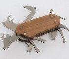 David Suhami’s Pocket Knife Transforms Tools into Jungle Safari Creatures