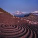 green design, eco design, sustainable design, Land Art, environmental art, eco-friendly mateirals, Sylvain Meyer, ephemeral art, Walter de Maria, Spiral Jetty, Robert Smithson