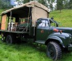 The Beer Moth is a Sweet Room in a Refurbished Fire Truck in Scotland