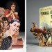 Thomas Allen, American artist, pop-up books, vintage classics, pulp-fiction, Gibson Gallery, Foley Gallery, paper cutting, mini-dioramas, Art, recycled books