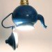 Repurposed, teapot, lamp, green lighting, tommaso guerra, teapot lamp, green design, recycled