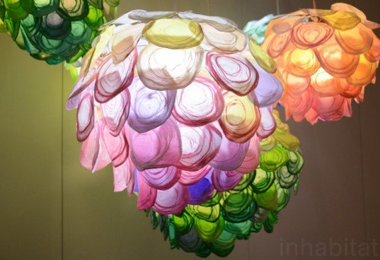 green design, eco design, sustainable design, ICFF, Daydream Lamp, paper lamp, Tomomi Sayuda