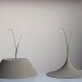 Yukihiro Kaneuchi, Sand Vases, renewable cork, beach sand, Bou-Taoshi, japanese design, Art, Green Materials, Green Home decor