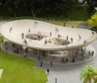 Awesome Velodrome Trebles as a Bike Pavilion and Cafe in China