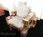 BRC Designs’ Spineless Chair is Adorned with the Spines of Old Books