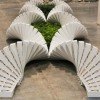 Twisting Modular Planter Holds Flourishing Micro Gardens Within its Layers