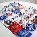 Financial Landscapes Dow Jones 2000-2012 by Genevieve Hoffman Financial Landscapes Dow Jones 2000-2012, Genevieve Hoffman, 3d printed landscapes, nyu itp 2012