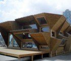 Barcelona’s Solar House 2.0 Pavilion Built With Modular Photovoltaic Panel Roof
