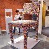 Alessandro Jordão’s Giant Lego Chair Debuts at “Fresh from Brasil” During NY Design Week