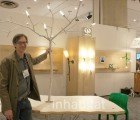 CP Lighting Combines Recycled New Growth Lamp With a Dining Room Table
