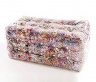 PLOF Recycles an Array of Production Waste into Colorful Ottomans