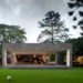 Isay Weinfeld, Grecia House, São Paulo, Brazil, natural light, wood, trees growing inside, minimalistic, greenery, open plan, Air quality, Architecture, green Interiors, Daylighting