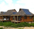 Awe-Inspiring Thatched Mozambique Home is Draped in Solar Panels
