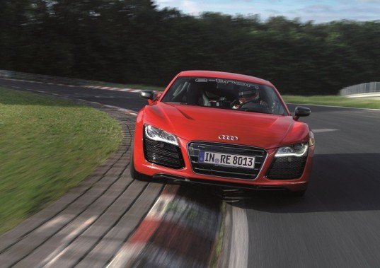 Audi, Audi R8, Audi R8 e-tron, electric car, Audi electric car, electric car world record, green transportation, Audi e-tron, green car, electric sports car, electric car