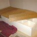 diy, diy design, diy furniture hack, diy storage bed, furniture diy, furniture hack, how to make a storage bed, ikea bed hack, ikea bookshelf bed, ikea hack, ikea storage bed, small space living, storage bed how to, nyc apartment tips, small space living tips, tiny home