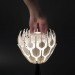 Bloom Table Lamp, MGX, Patric Jouin, 3d printing, table lamp design, lighting design, digital fabrication, interactive design