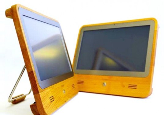 iameco, computer, wood frame, recyclable, efficient, pc, micropro