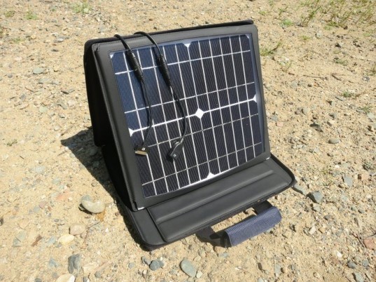 solar charger, portable power station, SunVolt, Kickstarter, Gomadic, Don Cayelli
