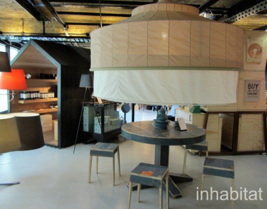 piet Hein Eek, Tentlamp, tom dixon, the dock, luminosity, Lighting design, green design,