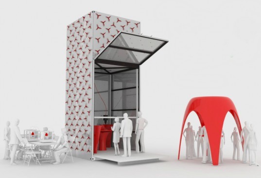 DUS, DUS architect, KamerMaker, 3d printing, 3d printer, kamermaker pavilion, bio plastics, The KamerMaker, DUS KamerMaker
