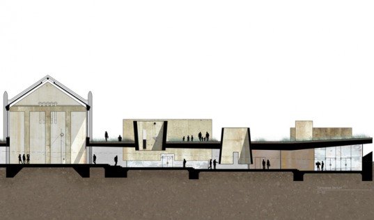 art meadown, matthew hoffman, norristown pennsylvania, norritown prison, underground museum, light wells, green roofs