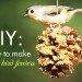 DIY suet feeder, bird feeder, suet bird feeder, suet and seeds, suet bird feeder, tufted titmouse, bird feeder, bird eating suet, pinecone suet feeder