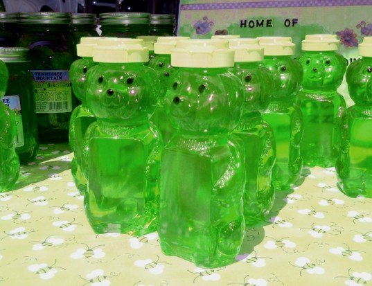 green design, eco design, sustainable design, bees, green honey, Alsace, Agrivalor, tainted honey, contaminated honey, M&M's, M&M's honey
