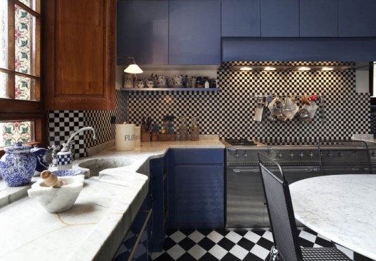 kitchen, blue kitchen, modern kitchen, kitchen design, beautiful kitchen
