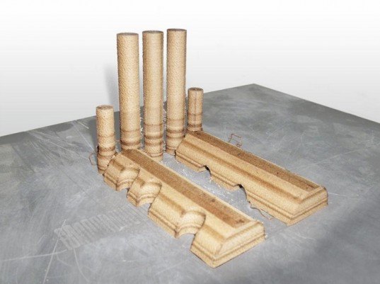 LAYWOO-D3 3D Printed Wood laywoo-d3, wood, 3d printer, reprap, filament, recycled wood, wood 3d printer, sustainable design, green design, recycled materials, green materials