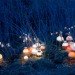 Rune Guneriussen, temporary installation, green art, sustainable artwork, nature art, everyday objects, recycled materials, repurposed objects, sustainable design, green design, light installation, land art