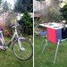 bicycle toolbox, diy, do-it-yourself, bike rack, bike rack toolbox, bicycle, bike, sustainable design, green design, green furniture, green hardware, sustainable tools, multifunctional furniture, diy workbench, berto aussems