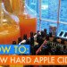 diy apple cider, diy hard cider, how to make apple cider, hard apple cider, apple wine, apfelwein, fall, autumn, cocktails, alcohol, fermenting, sustainable food, bottling, diy alcohol, spiced cider, diy spiced cider, brewing, homebrewing