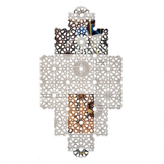 donna ruff, the new york times, paper, art, geometric